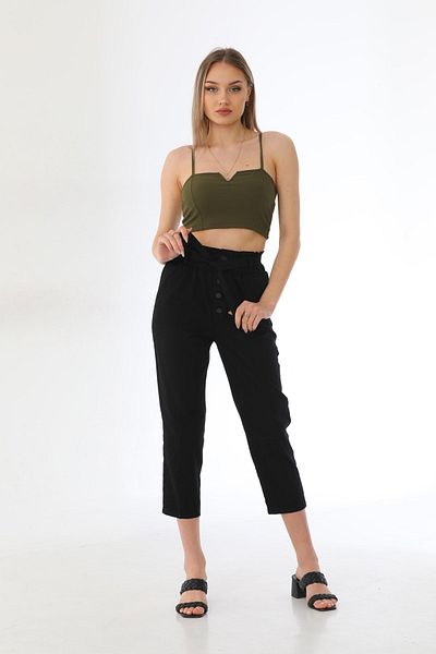 KİTATA Drawstring Waist Pants