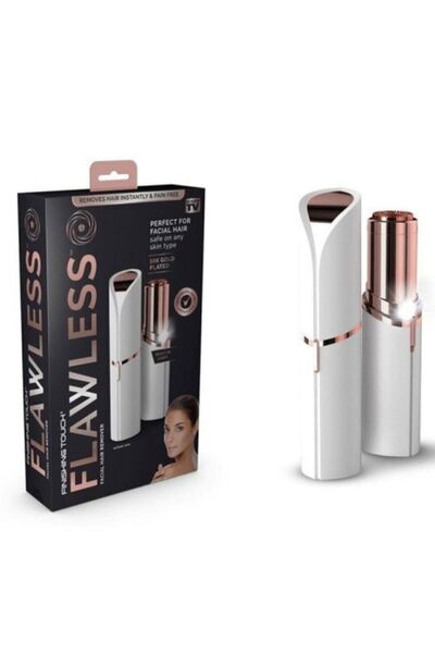 Flawless Ağrısız Yüz Temizleyici Epilasyon Aleti Yüz Tüy Temizleyici Epilasyo...