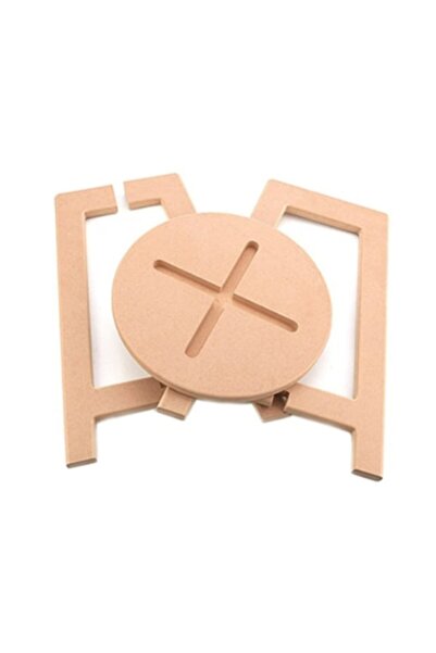 Hobi Dünya Ahşap Boyanabilir Ham Mdf Tabure 55 Cm