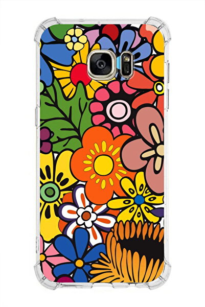 PrintiFy حافظة مضادة للصدمات متوافقة مع هاتف Samsung Galaxy S7 Edge مع طباعة ...