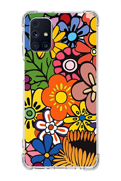 PrintiFy حافظة مضادة للصدمات متوافقة مع هاتف Samsung Galaxy M31s مع طباعة Ret...