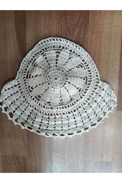Buldan Concept Hand Lace Fan Pattern Fringe 5 Pieces