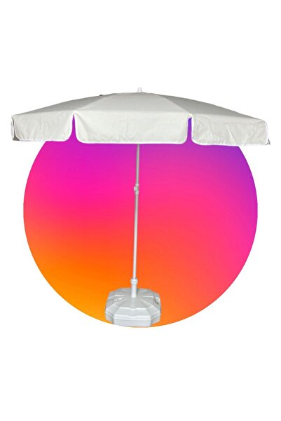 Zey Camping Zeycamping Plaj, Bahçe, Balkon, Kamp Şemsiyesi 200 Cm Çapında Tas...