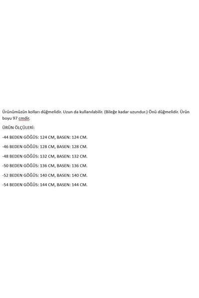 By Alba Collection Plus Size Brown Dubai Fabric Tunic