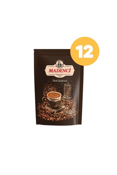 Madenci عبوة حملة مكونة من 12 قطعة - قهوة 250 جرام
