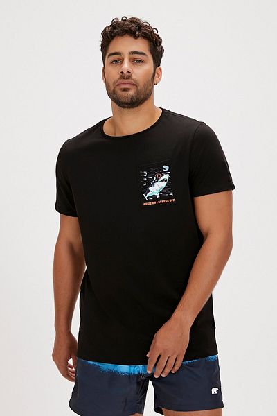 Bad Bear Black Francis T-Shirt - Men