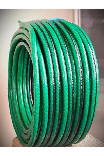 Global Industrial 25 M Kaliteli Kırılmaz Örgülü Bahçe Hortumu Musluklara Çeşm...