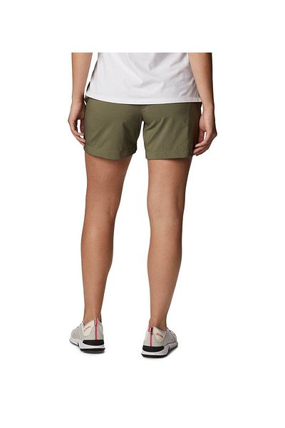Columbia Pantaloni scurți de damă model uni kaki - talie obișnuită, țesătură 2037201 -397