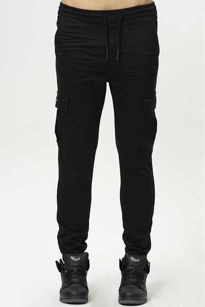 No Fear Black Original Cargo Pants
