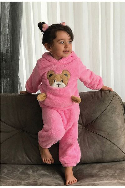 Baby Animals Welsoft Plush Unisex Winter Baby Suits Children's Clothing Baby Outfit children's costume