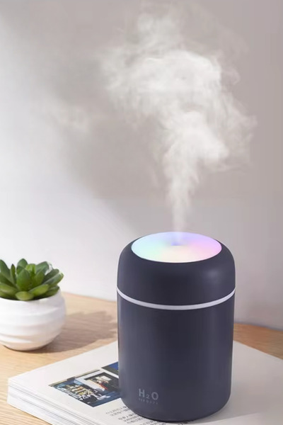 AFKTECH 300ml Hava Nemlendirici Buhar Makinesi ve Aromaterapi Difüzörü, Bebek...