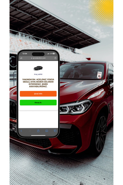 UygunKart Araç Numaratör - KareKodlu Araba Numaratörü - NFC Özellikli Numaratör