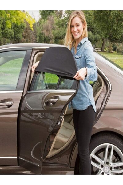 Ankaflex Vehicle Side Window Sunshade Mother Baby Breastfeeding Car Door Window Curtain Child Protective Auto Fly Screen Cover