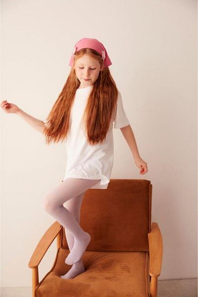 Penti Girl's Butterfly Patterned Pantyhose