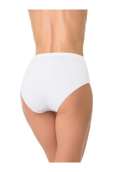 SAUNA SUIT Model Polfa tăiat cu laser No Trace Invisible Gather Pachet unic Chiloți de culoare albă