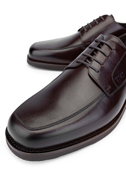 Tamer Tanca Erkek Hakiki Deri Kahverengi Klasik Ayakkabı