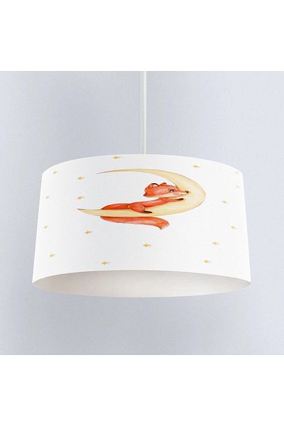 Else Halı Unicorn Patterned Children's Baby Room - Clouds Horse and Rainbow Pendant Lamp Chandelier