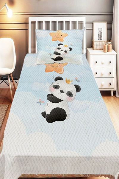 Else Dekor Star Patterned Single Children's Pique Set