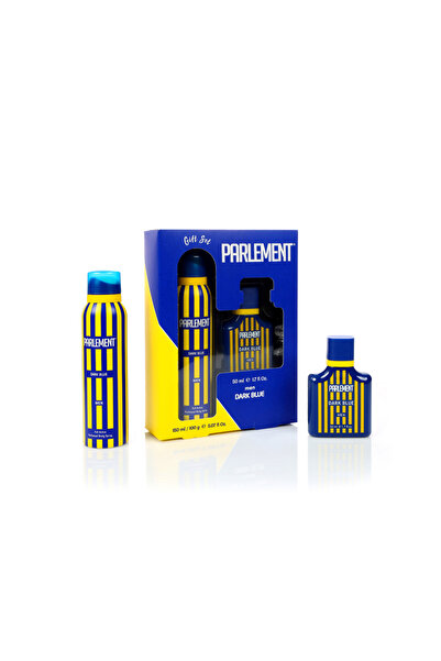 Parlement Erkek Parfüm Seti Dark Blue 50 Ml Edt 150 Ml Deodorant