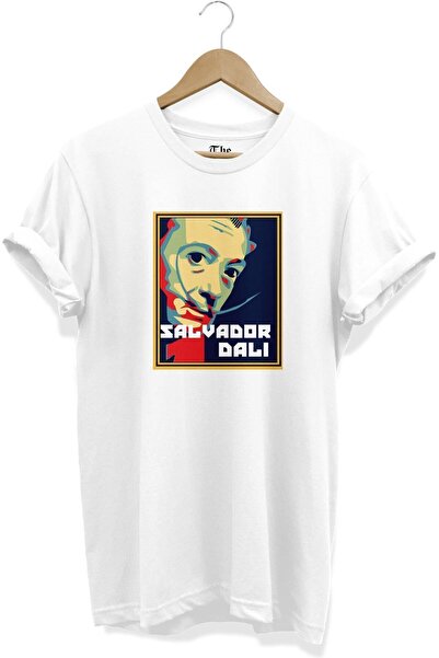 The Baski Bela unisex majica sa slikom Salvadora Dalija Štampano dizajn kratk...