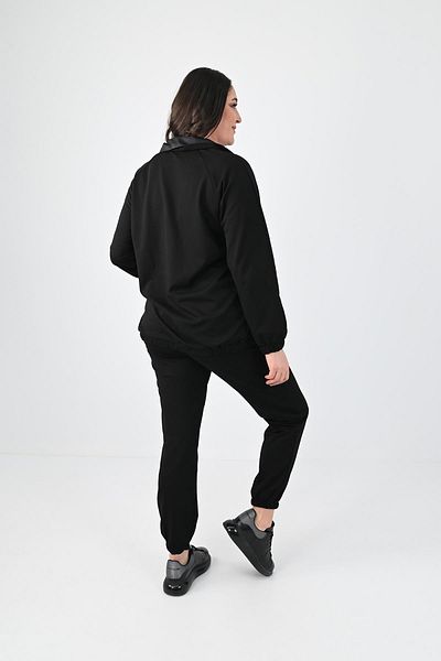 Koza Butik Дамски анцуг с голям размер Harmony Print с детайли 8079-24