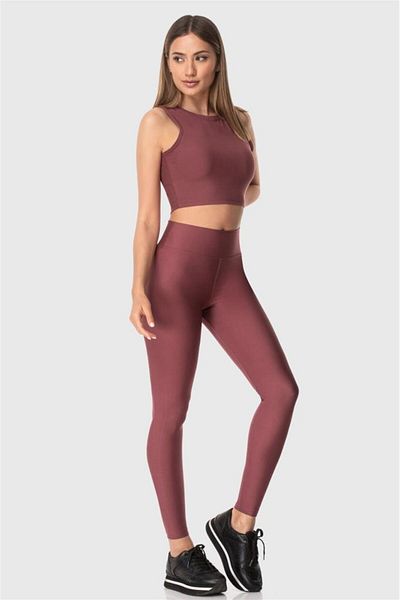 Superstacy Popi High Waist Dusty Rose Sports Leggings
