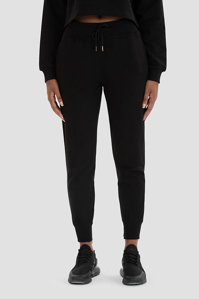 Superstacy Lexa Carrot Cut Black Jogger