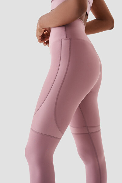 Superstacy Yvonne Shiny Piece Detailed Rose Sports Tights