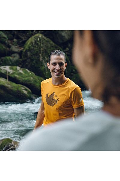 Millet SUMMIT Polartec® Power Dry® Caramel T-Shirt MIV10082 N9646 - Size L