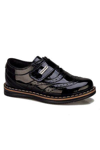 VOLTER Daily Velcro Black Color Daily Velcro Tape Boys Classic Shoes