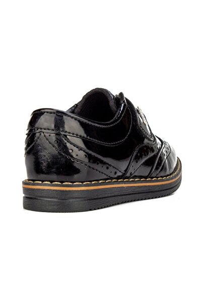 MAGIC SHOES Boy's Black Daily Orthopedic Shoes