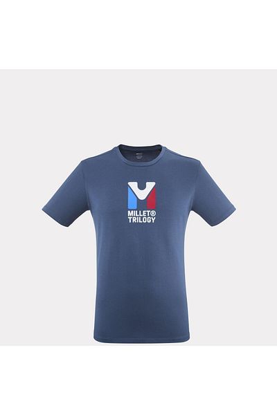 Millet Men's MIV10334 N0395 Blue-L CHAM T Short Sleeve T-Shirt