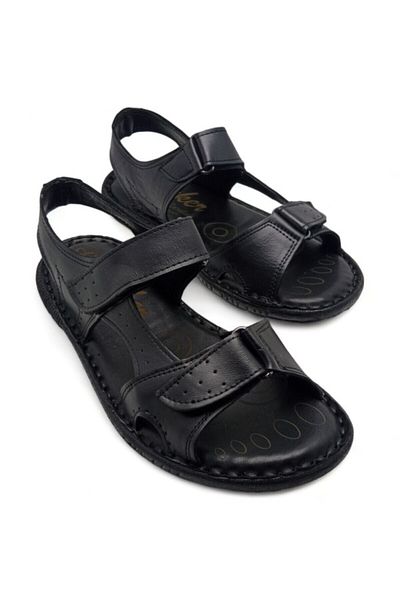 MAGIC SHOES Ανδρικά πέδιλα ορθοπεδικά από γνήσιο δέρμα
