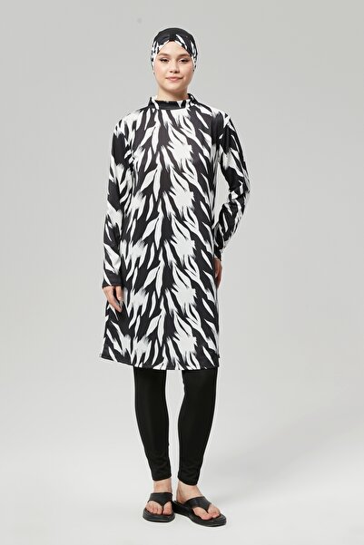 ICOLEXİN Σετ μαγιό μεγάλου μεγέθους, πλήρως καλυμμένο, αδιάβροχο, γρήγορου στ...