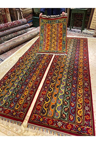 RD RAMAZAN DAĞ EL HALI SANATI El Dokuma Sivas Şal Halısı 300x80