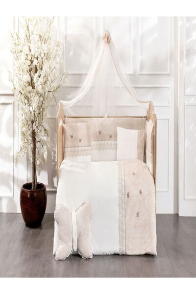 Momishop Butterfly Uyku Seti 75*130 Cm Bej