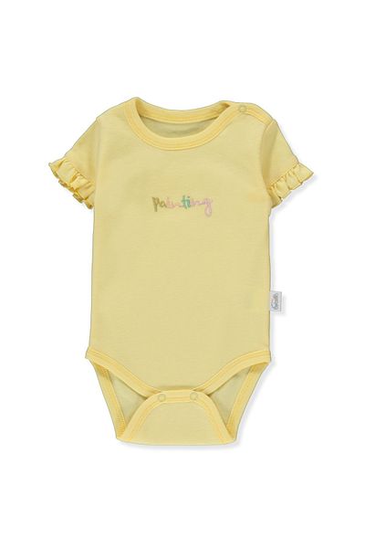 Bebetto INTERLOK SHORT SLEEVE BODY MOON EMBROIDERY (PAINTING) T 3370