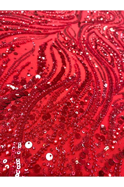 Metroteks Tekstil Lace Embroidered Wedding Dress Fabric - 7-23-03