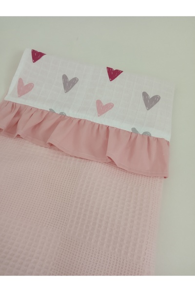 Wenaris بطانية مكشكشة من القطن 100%