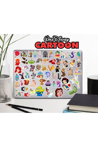 BENİMSER REKLAM The Walt Disney Cartoons Seri 1 Sticker Telefon Laptop Notebo...