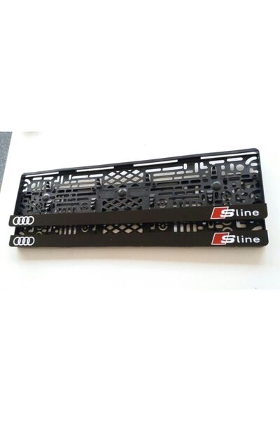 3M Audı Sline Yazılı Takmatik Pleksi Plakalık