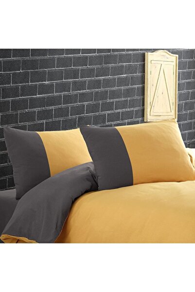 EVYA 100% Organic 160X200 cm Duvet Cover Set Soft Double Sided