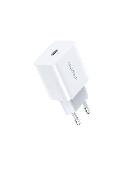 CHOETECH 18w Hızlı Şarj Cihazı - Quickcharge 3.0 Uyumlu - Beyaz