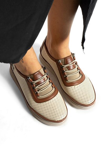 HKM shoes Balerina de zi cu zi, ușoare, sezoniere, confortabile, ortopedice complete, cu șireturi