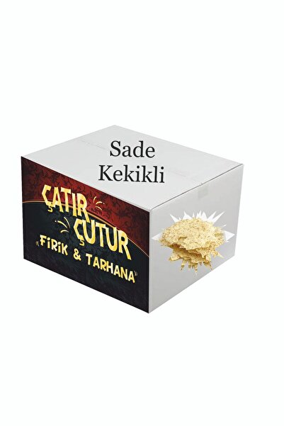 Çatır&Çutur Bol Yoğurtlu Cips Maraş Tarhana (KEKİKLİ) 10 Kg.