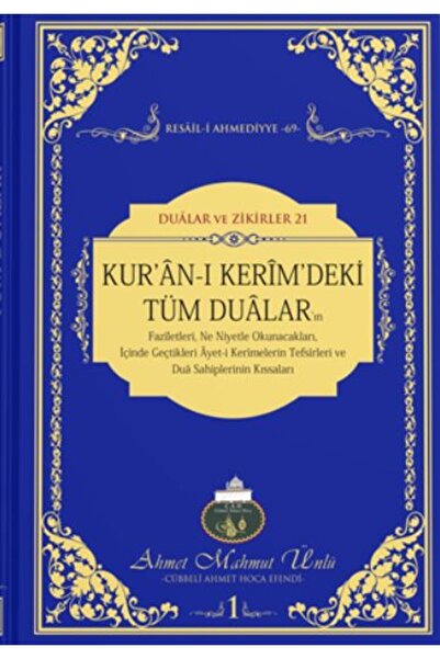 Cübbeli Ahmet Hoca Yayıncılık Kuranı Kerimdeki Tüm Dualar