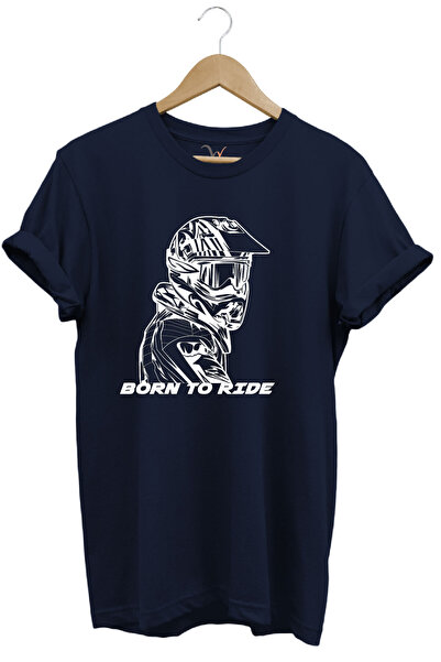 WİDİ Biker Special Design - Born To Ride τυπωμένο δώρο καλοκαιρινό βαμβακερό ...