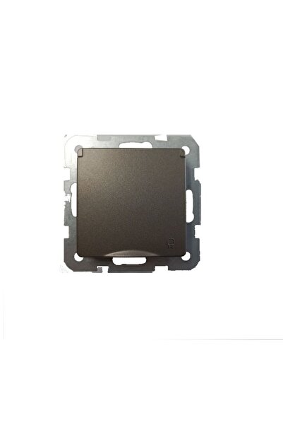 VİKO Viko Linnera Life أنثراسيت مغطى بمقبس مؤرض مقاوم للأطفال بدون إطار -9044...