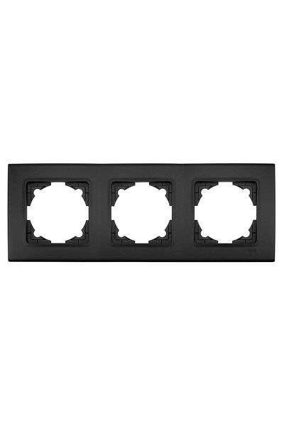 VİKO Linnera Life Night Black Triple Frame -90484003