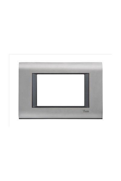 PANASONIC Viko Thea Sistema Chrome Matt + Smoked 4m Πλαίσιο